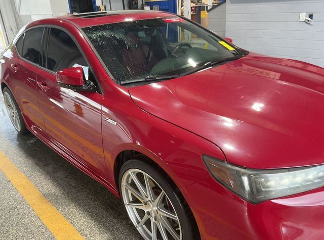 2019 Acura TLX 3.5L SH-AWD w/A-Spec Pkg Red Leather - 23059688 - 3