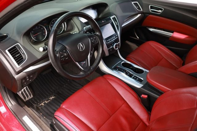 2019 Acura TLX 3.5L SH-AWD w/A-Spec Pkg Red Leather - 23059688 - 5