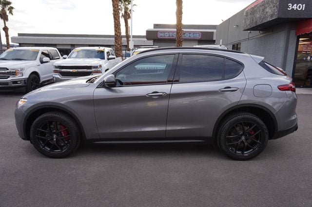 2019 Alfa Romeo Stelvio LOW MILES, PREMIUM WHEELS, RED INTERIOR, BACKUP CAMERA - 23073210 - 2