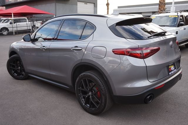 2019 Alfa Romeo Stelvio LOW MILES, PREMIUM WHEELS, RED INTERIOR, BACKUP CAMERA - 23073210 - 3