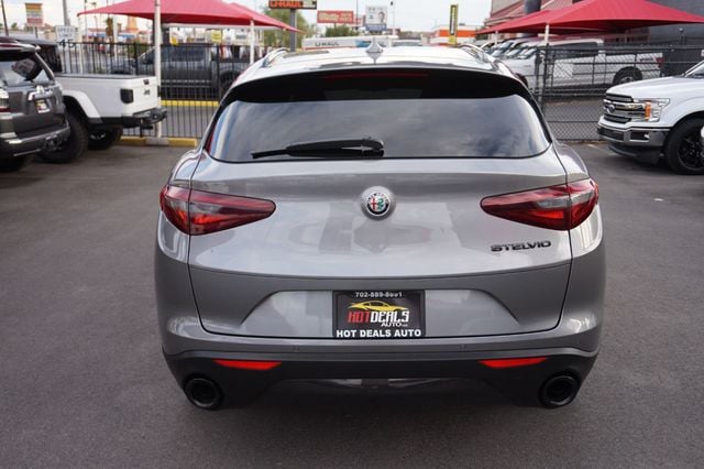 2019 Alfa Romeo Stelvio LOW MILES, PREMIUM WHEELS, RED INTERIOR, BACKUP CAMERA - 23073210 - 6