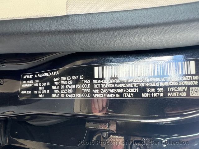 2019 Alfa Romeo Stelvio Ti Lusso Q4 AWD - 22721841 - 93