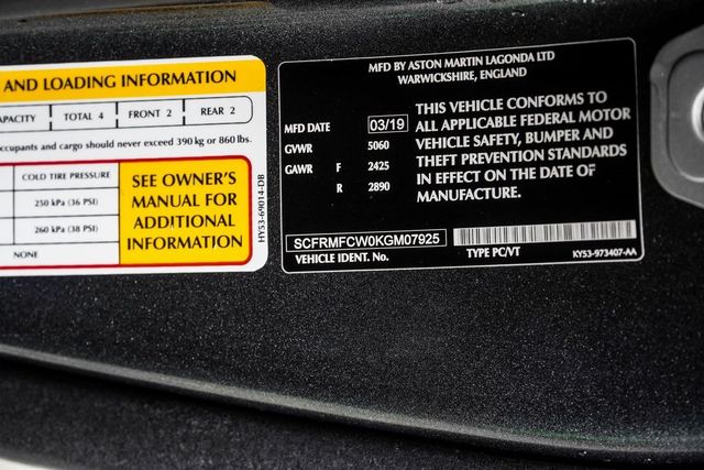 2019 Aston Martin DB11 Volante - 22955747 - 55