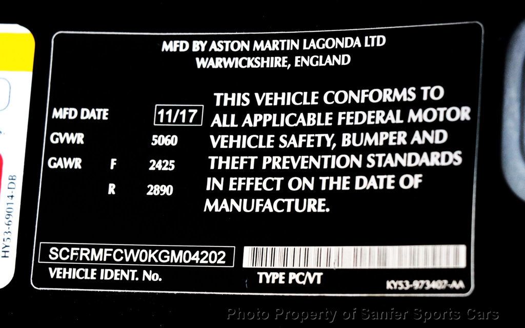 2019 Aston Martin DB11 Volante - 22934663 - 46