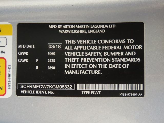 2019 Aston Martin DB11 Volante - 22911641 - 32