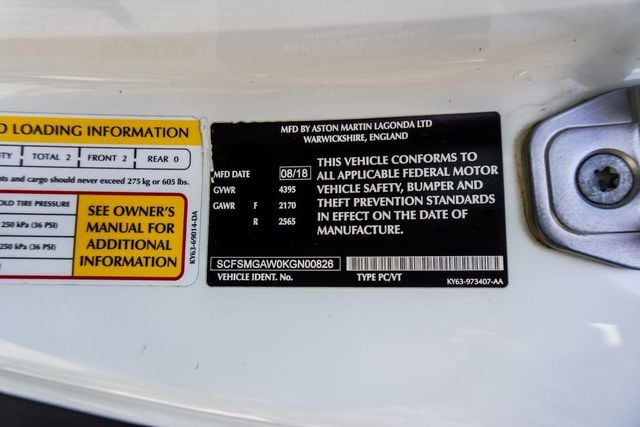 2019 Aston Martin Vantage Coupe - 22995629 - 35