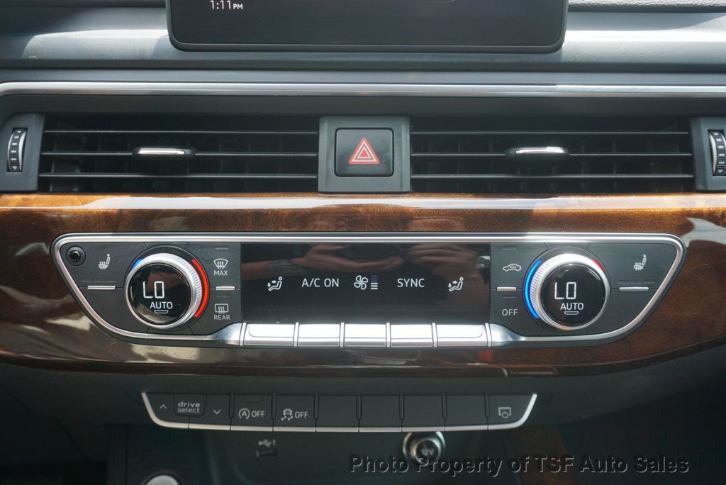 2019 Audi A4 Premium 45 TFSI quattro CARPLAY REAR CAMERA HEATED SEATS  - 23042584 - 27