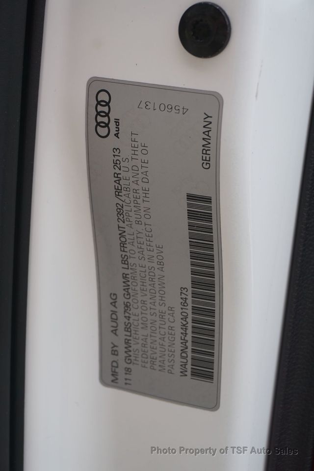 2019 Audi A4 Premium 45 TFSI quattro CARPLAY REAR CAMERA HEATED SEATS  - 23042584 - 42