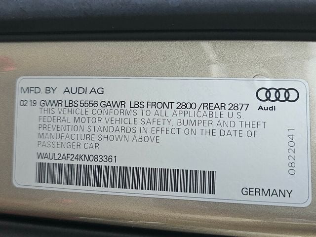 2019 Audi A6 Premium Plus 55 TFSI quattro - 22957815 - 38