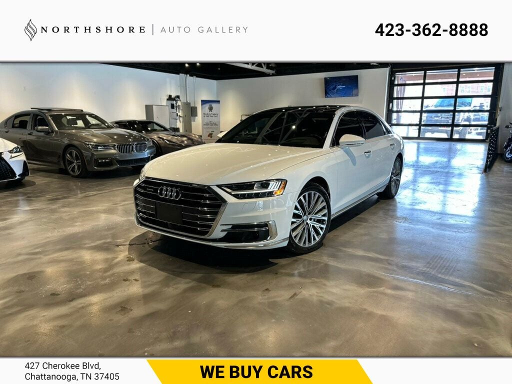 2019 Audi A8 L L/55/ExecutivePkg/LightPkg/DriverAssistPkg/AdapCruise/MassageSts - 22753266 - 0