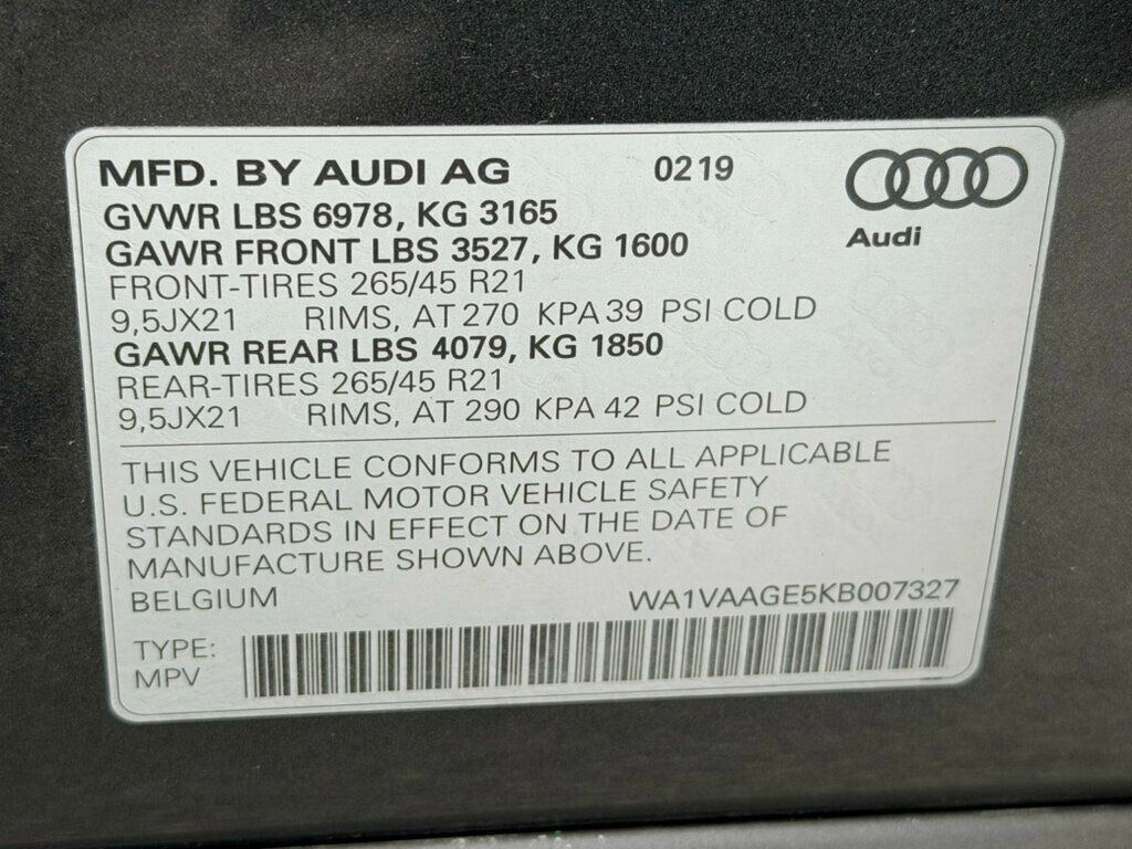 2019 Audi e-tron Premium Plus quattro - 23025033 - 51