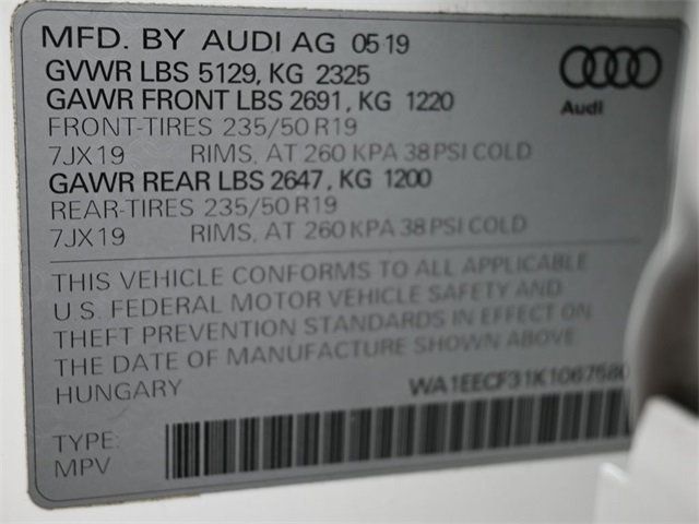 2019 Audi Q3 2.0 TFSI S line Premium Plus quattro - 22988747 - 6