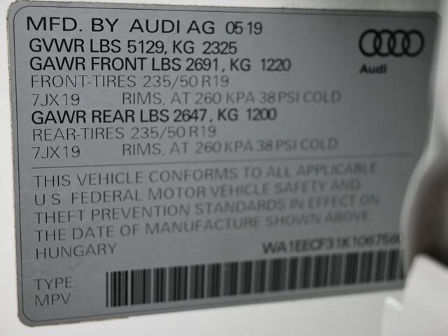 2019 Audi Q3 2.0 TFSI S line Premium Plus quattro - 22992159 - 6