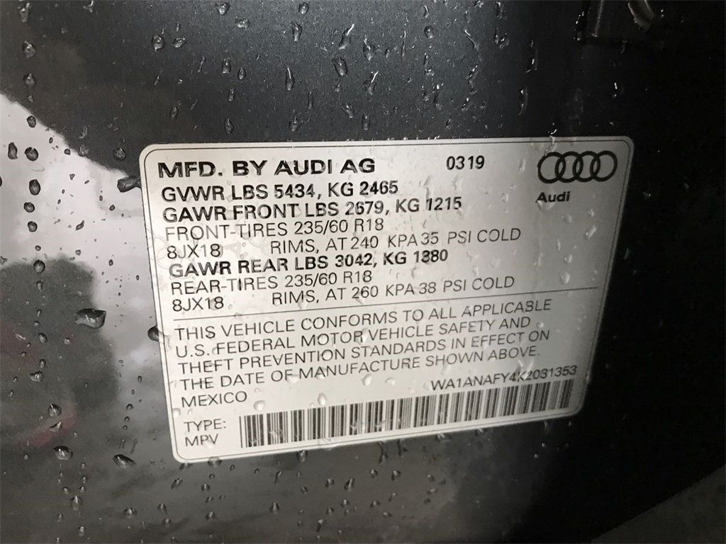 2019 Audi Q5 Premium 45 TFSI quattro - 21174680 - 21
