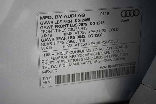 2019 Audi Q5 Premium Plus - 22932242 - 29
