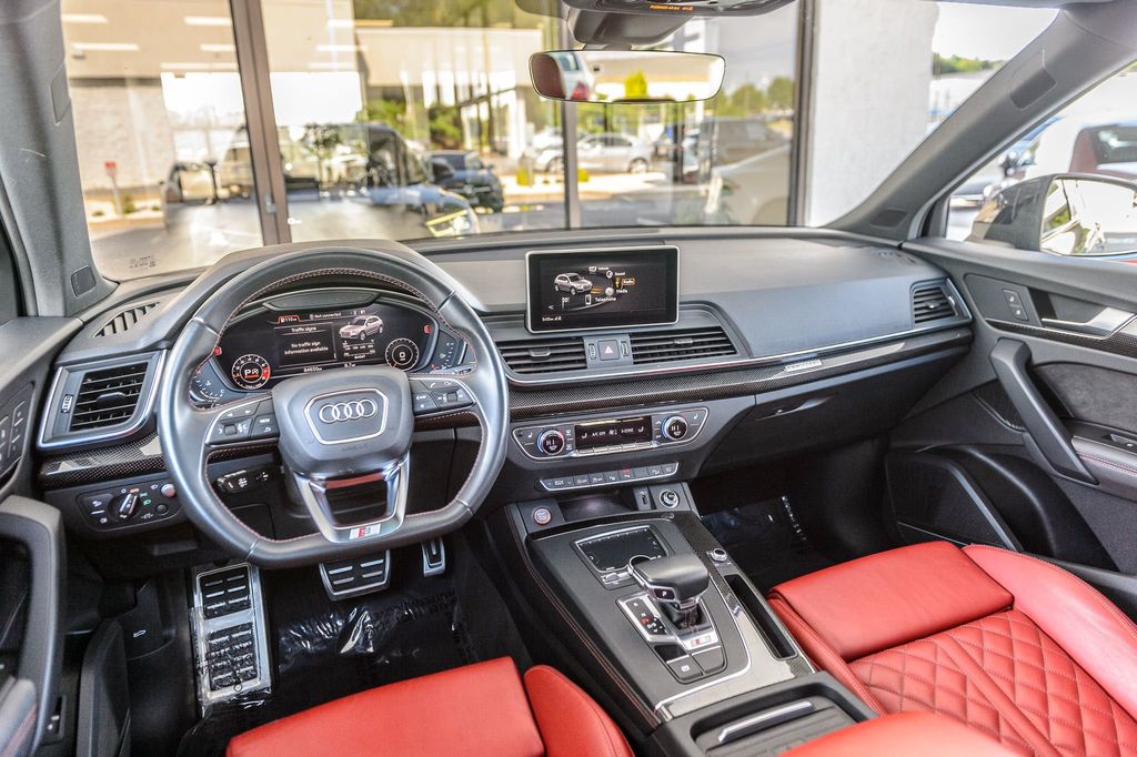 2019 Audi SQ5 SQ5 - PRESTIGE - S SPORT PKG - BLACK OPTIC - QUANTUM GRAY ON RED - 22431469 - 25