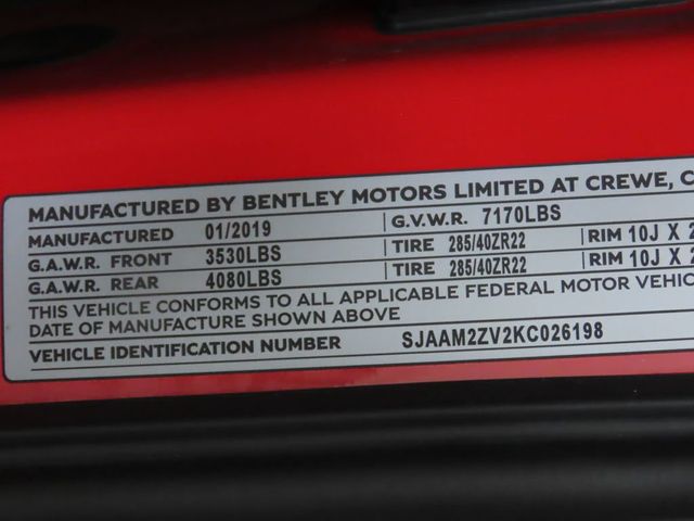 2019 Bentley Bentayga V8 AWD - 22926771 - 35