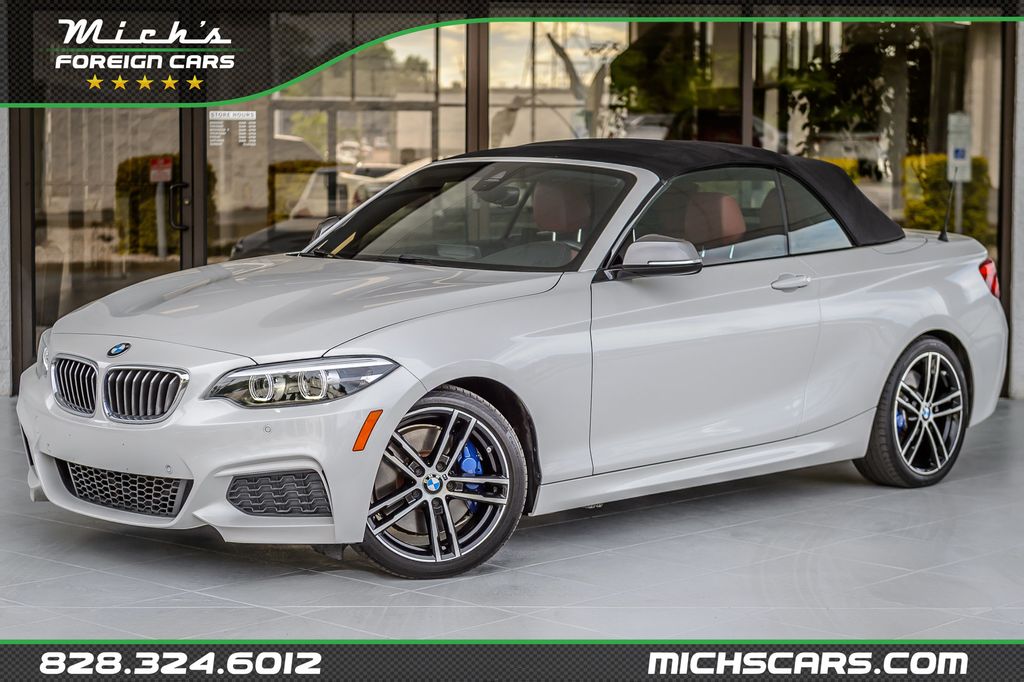 2019 BMW 2 Series M240i CONVERTIBLE - WHITE ON RED - NAV - BACKUP CAM - GORGEOUS - 23023689 | Video 1