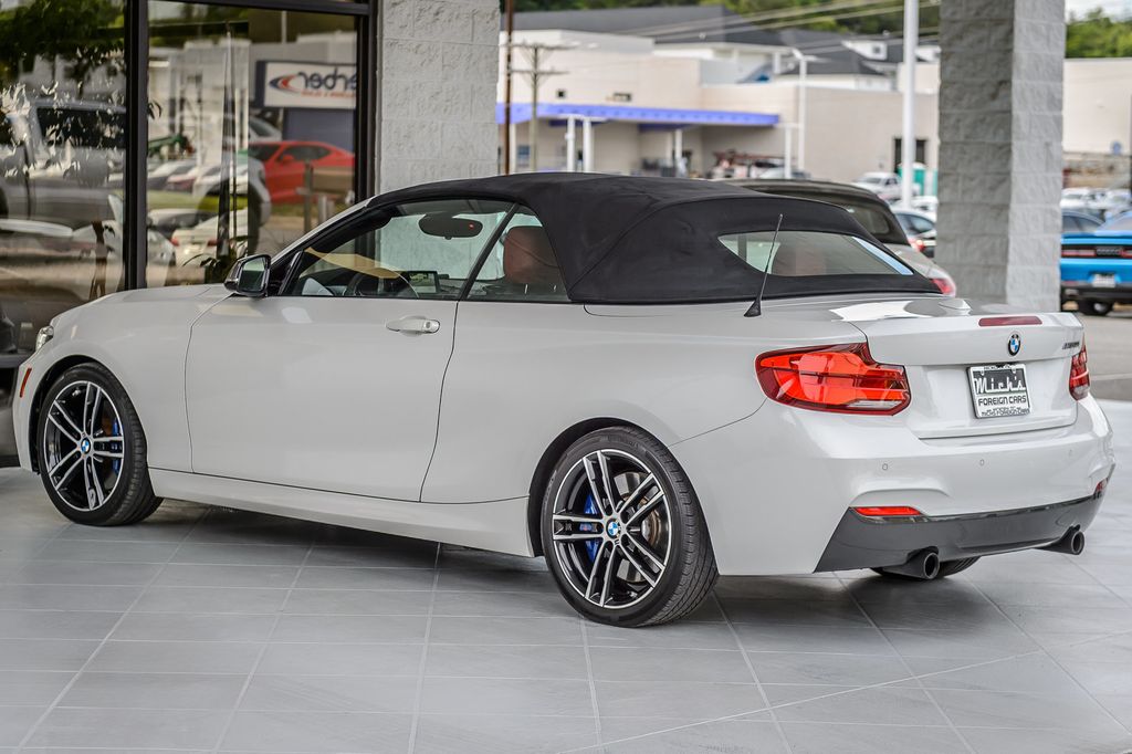 2019 BMW 2 Series M240i CONVERTIBLE - WHITE ON RED - NAV - BACKUP CAM - GORGEOUS - 23023689 - 9