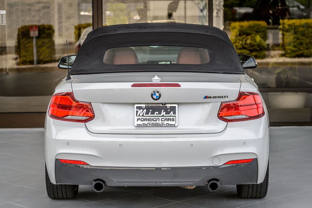 2019 BMW 2 Series M240i CONVERTIBLE - WHITE ON RED - NAV - BACKUP CAM - GORGEOUS - 23023689 - 11