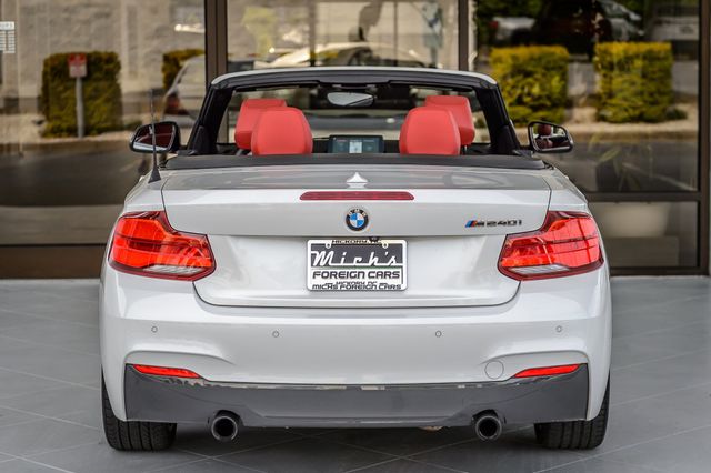 2019 BMW 2 Series M240i CONVERTIBLE - WHITE ON RED - NAV - BACKUP CAM - GORGEOUS - 23023689 - 12