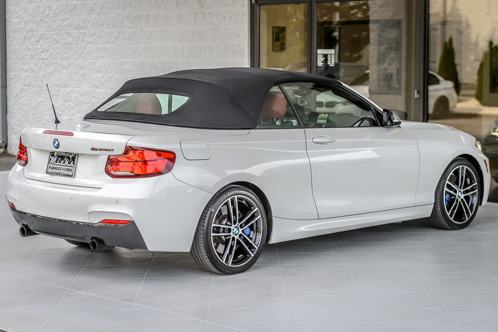 2019 BMW 2 Series M240i CONVERTIBLE - WHITE ON RED - NAV - BACKUP CAM - GORGEOUS - 23023689 - 13