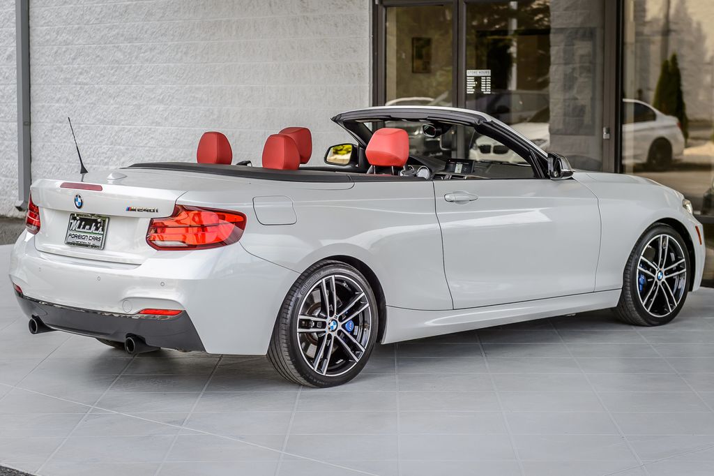 2019 BMW 2 Series M240i CONVERTIBLE - WHITE ON RED - NAV - BACKUP CAM - GORGEOUS - 23023689 - 14