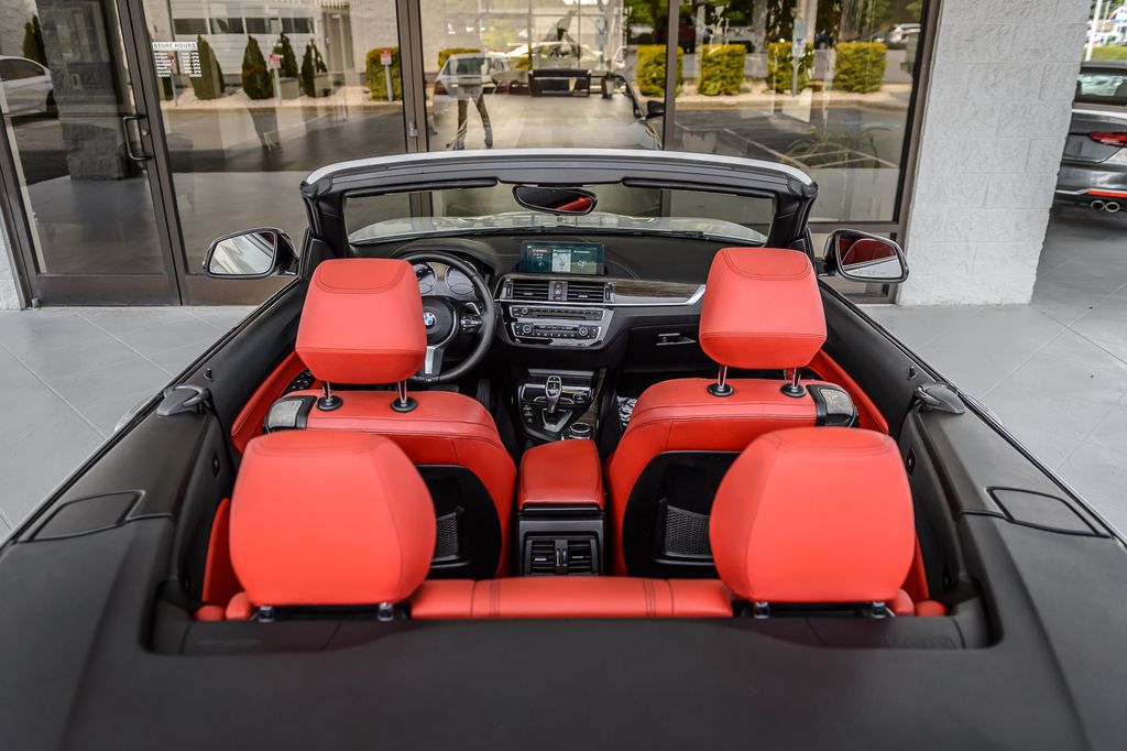 2019 BMW 2 Series M240i CONVERTIBLE - WHITE ON RED - NAV - BACKUP CAM - GORGEOUS - 23023689 - 16