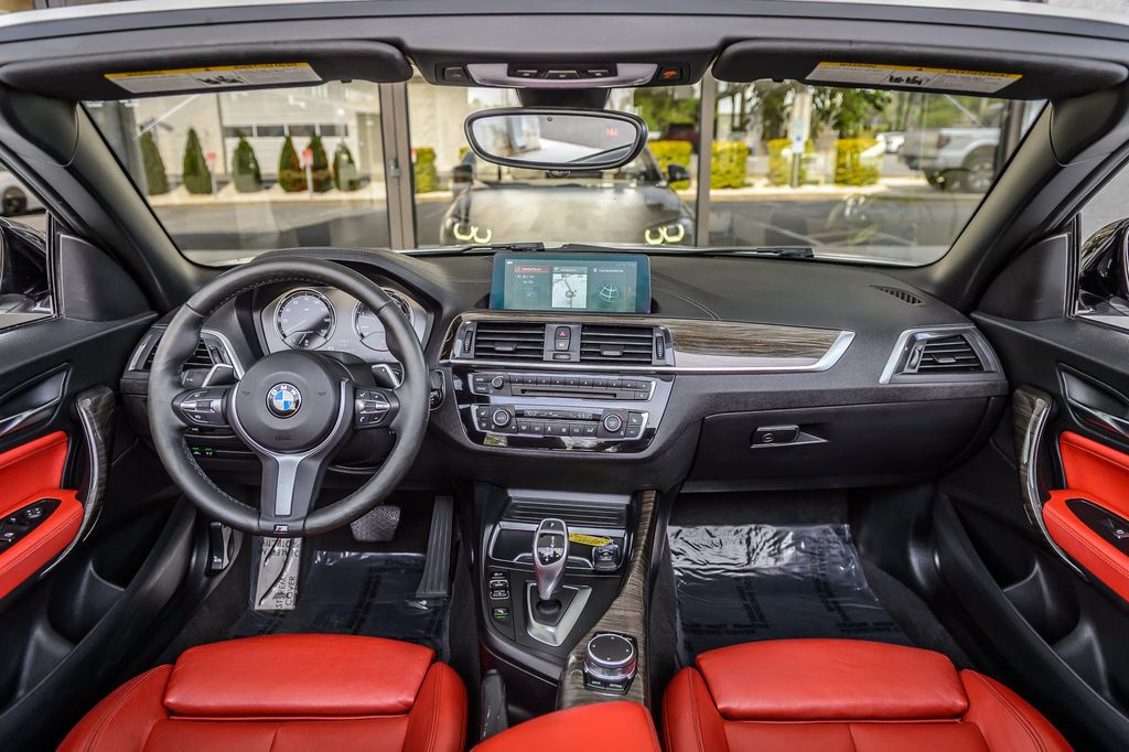 2019 BMW 2 Series M240i CONVERTIBLE - WHITE ON RED - NAV - BACKUP CAM - GORGEOUS - 23023689 - 2
