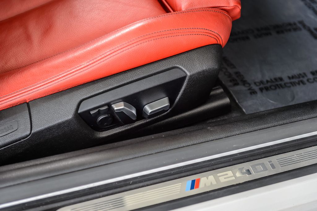 2019 BMW 2 Series M240i CONVERTIBLE - WHITE ON RED - NAV - BACKUP CAM - GORGEOUS - 23023689 - 47