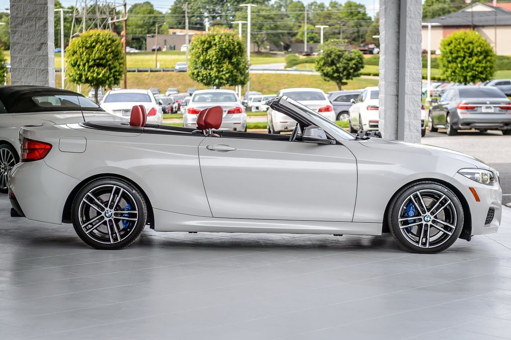 2019 BMW 2 Series M240i CONVERTIBLE - WHITE ON RED - NAV - BACKUP CAM - GORGEOUS - 23023689 - 53