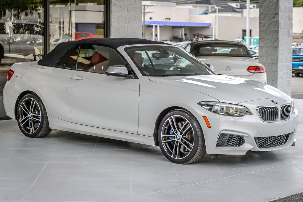 2019 BMW 2 Series M240i CONVERTIBLE - WHITE ON RED - NAV - BACKUP CAM - GORGEOUS - 23023689 - 6