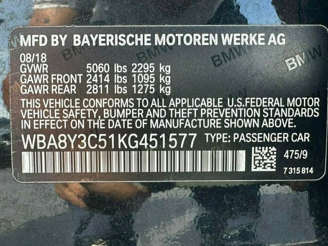 2019 BMW 3 Series 340i xDrive Gran Turismo - 23068345 - 43