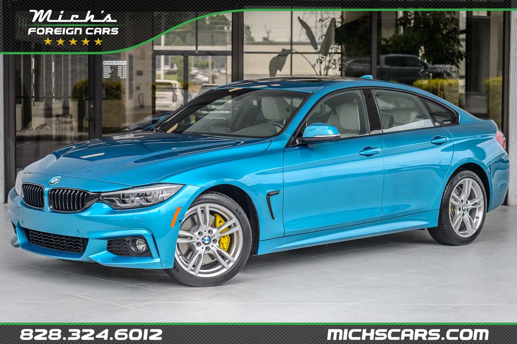 2019 BMW 4 Series 440i xDRIVE GRAN COUPE M SPORT SNAPPER ROCK BLUE GORGEOUS - 23036502 | Video 1