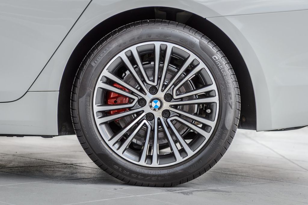 2019 BMW 5 Series 530i WHITE ON BLACK NAV BACKUP CAM BLUETOOTH MUST SEE - 23047629 - 13