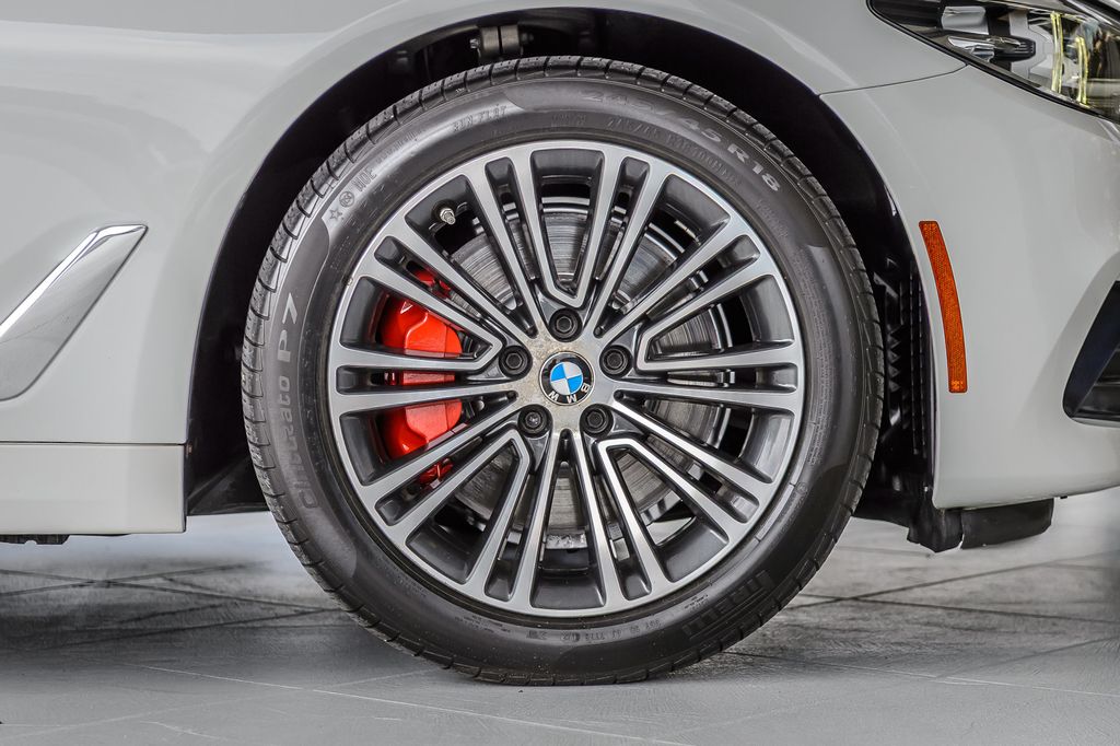 2019 BMW 5 Series 530i WHITE ON BLACK NAV BACKUP CAM BLUETOOTH MUST SEE - 23047629 - 15