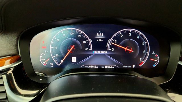 2019 BMW 5 Series M550i xDrive Sedan w/ Premium & Driving Assistance Plus Packages - 22969629 - 14