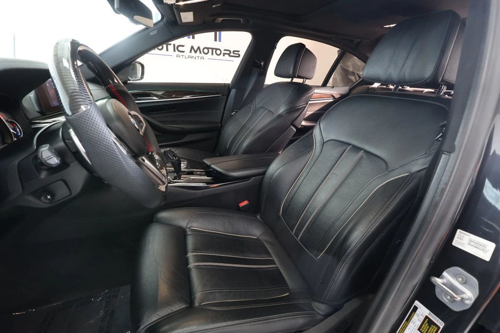 2019 BMW 5 Series M550i xDRIVE, SPOILER, HK SOUND, CF STEERING, NAVI, TOP VIEW CAM - 22906717 - 19
