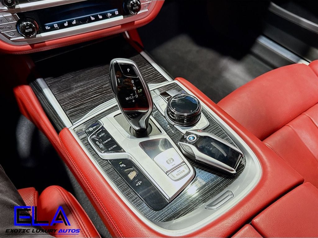 2019 BMW 7 Series Individual Full Merino Leather Upholstery! RED GUTS! DRIVERS AST - 22911624 - 18