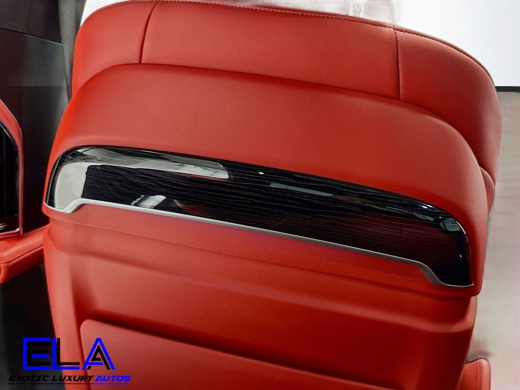 2019 BMW 7 Series Individual Full Merino Leather Upholstery! RED GUTS! DRIVERS AST - 22911624 - 28