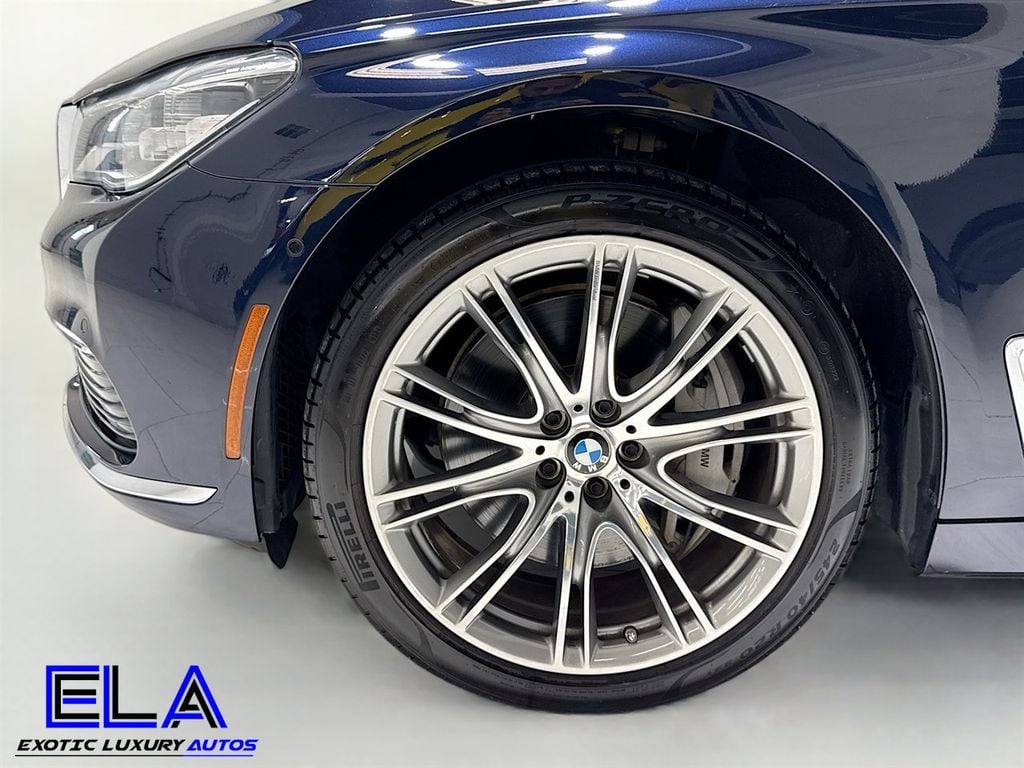 2019 BMW 7 Series Individual Full Merino Leather Upholstery! RED GUTS! DRIVERS AST - 22911624 - 33