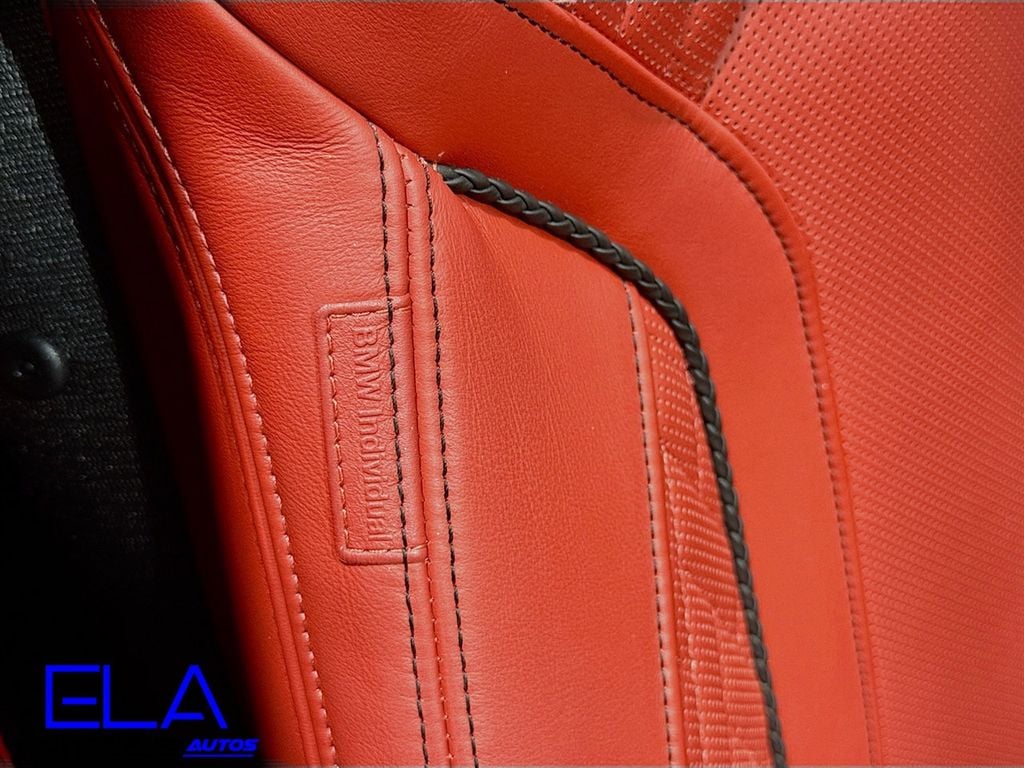 2019 BMW 7 Series Individual Full Merino Leather Upholstery! RED GUTS! DRIVERS AST - 22911624 - 38
