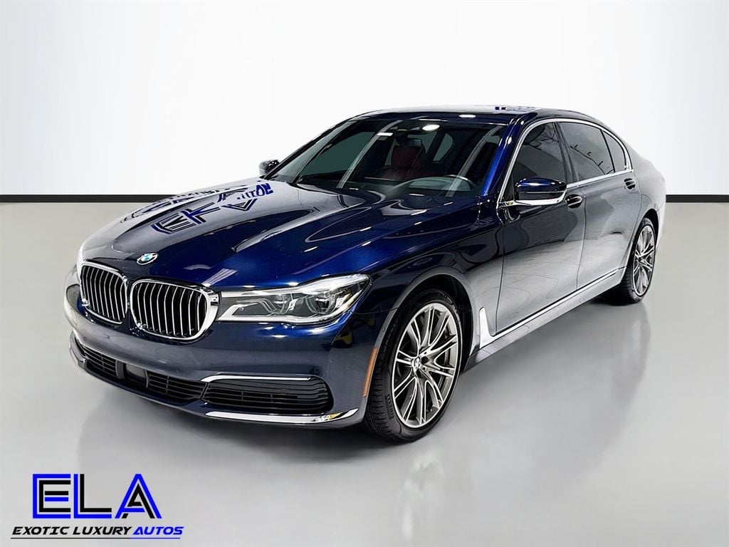 2019 BMW 7 Series Individual Full Merino Leather Upholstery! RED GUTS! DRIVERS AST - 22911624 - 50