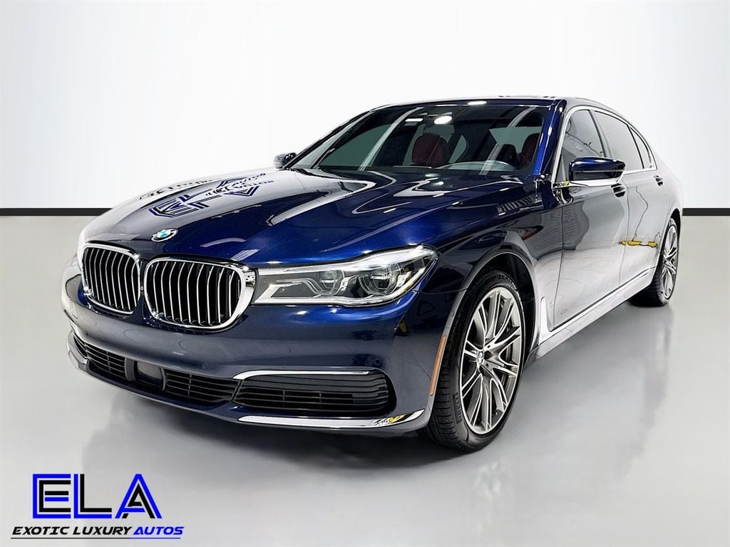 2019 BMW 7 Series Individual Full Merino Leather Upholstery! RED GUTS! DRIVERS AST - 22911624 - 51