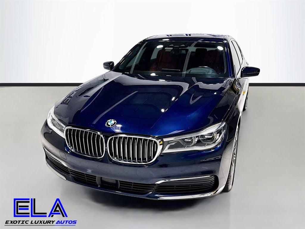 2019 BMW 7 Series Individual Full Merino Leather Upholstery! RED GUTS! DRIVERS AST - 22911624 - 52