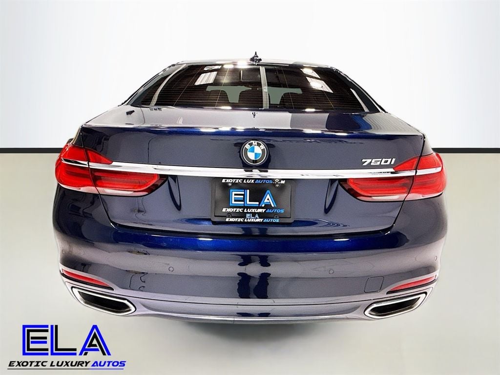 2019 BMW 7 Series Individual Full Merino Leather Upholstery! RED GUTS! DRIVERS AST - 22911624 - 61