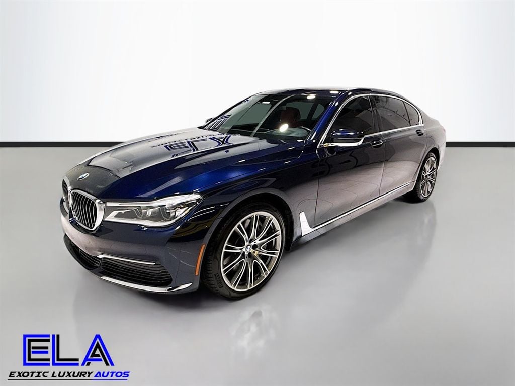 2019 BMW 7 Series Individual Full Merino Leather Upholstery! RED GUTS! DRIVERS AST - 22911624 - 64
