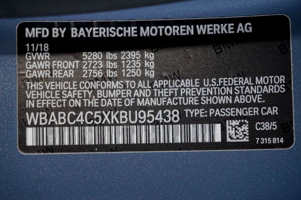 2019 BMW 8 Series *M850i X-Drive* *Bowers & Wilkins* *Carbon Roof* *$122k+MSRP* - 22987729 - 17