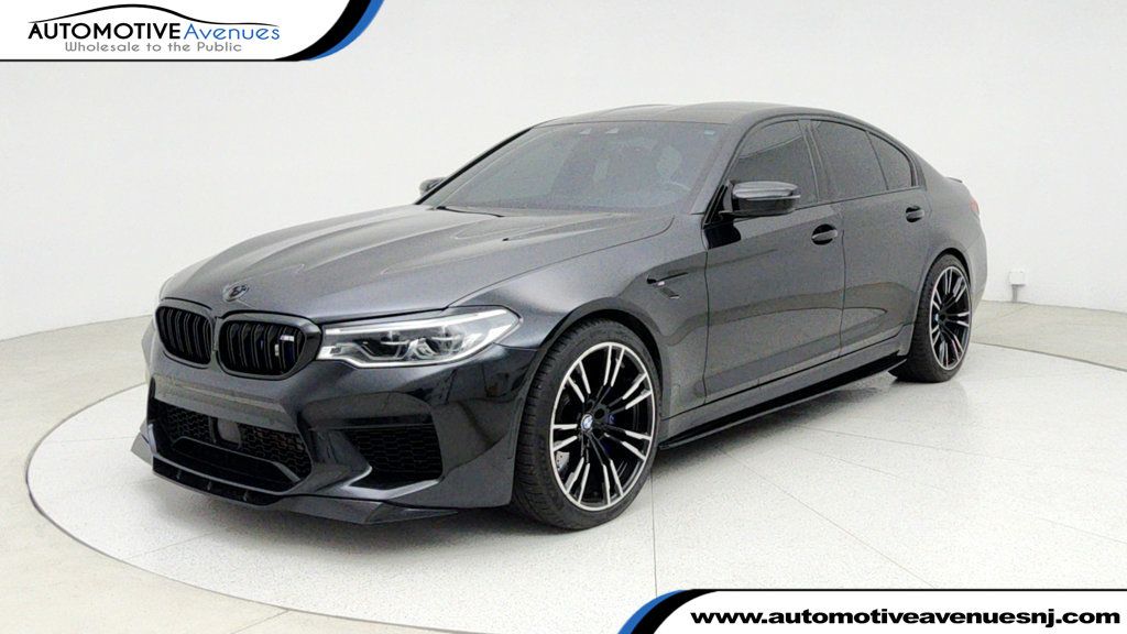 2019 BMW M5 Sedan w/ Full Merino Leather + Executive & Driving Assist. Pkgs - 22948627 | Video 1