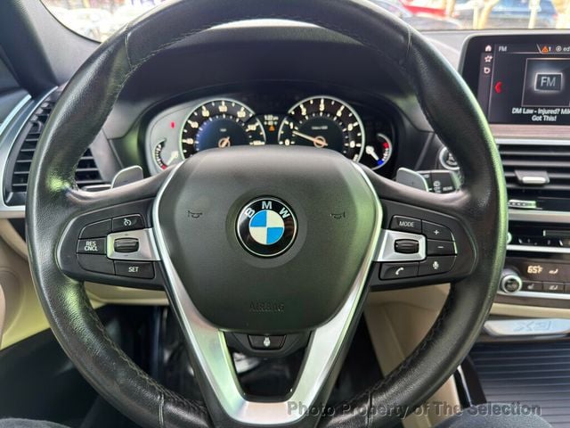 2019 BMW X3 30i xDRIVE W/DRIVER ASSISTANCE & CONVENIENCE PKGS - 22963071 - 20